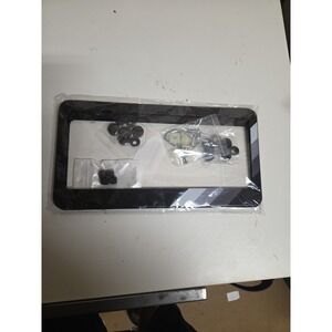 Rav 4, Highlander, 4 Runner, Tundra 3 Color License Plate Frames With Valve Caps